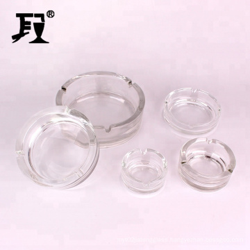 wholesale clear round ashtrays five size glass ashray household